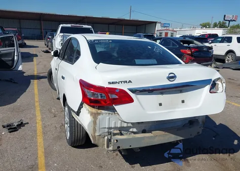 2019 Nissan Sentra S из США, поврежденный, VIN 3N1AB7AP2KY395572